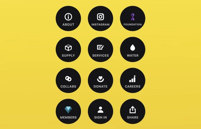 Beasty Pages ordering website for The Home Screen